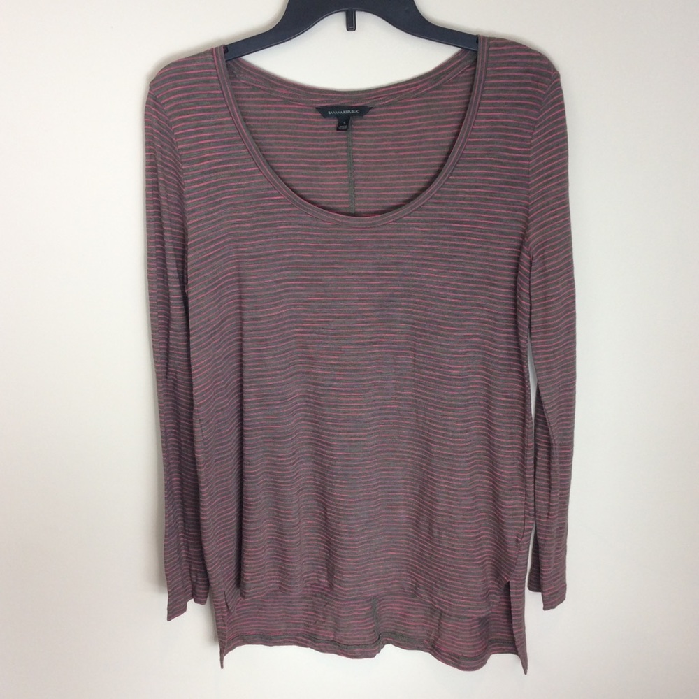 Oversized Striped Tee
